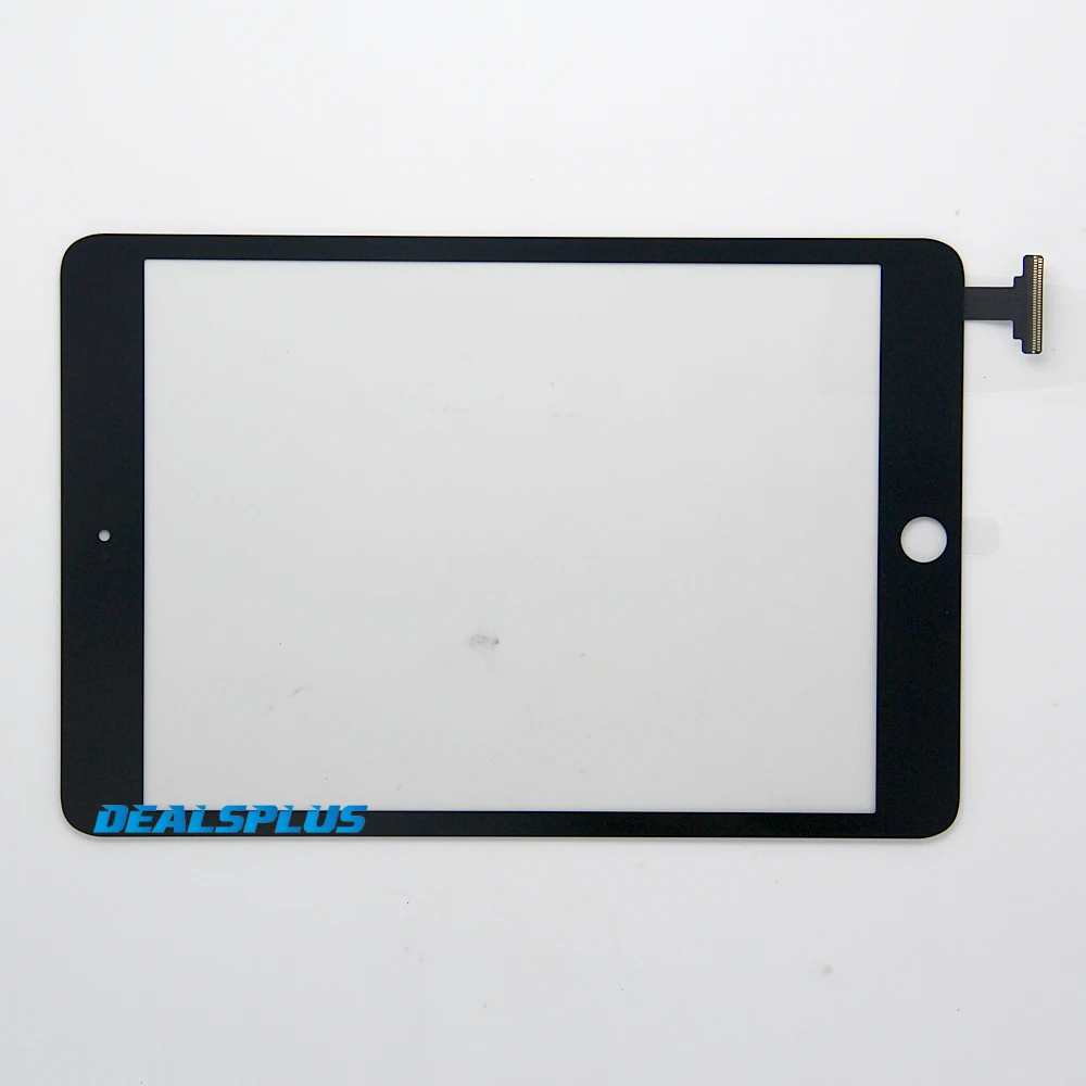 Замена нового сенсорного экрана дигитайзер стекло без IC гибкий кабель для iPad Mini 1