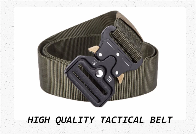 FRALU Tactical Belt Military Nylon Outdoor multifunctional Training High Quality Strap Sadoun.com