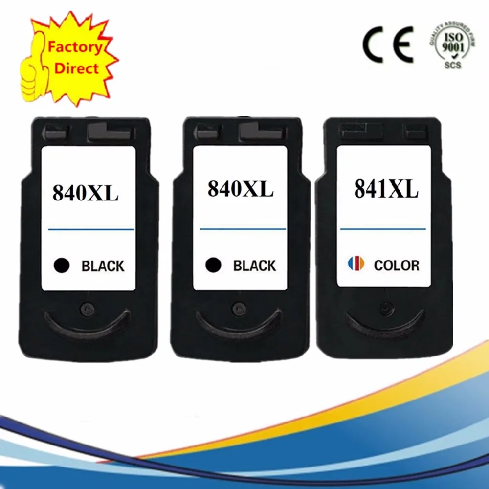 PG-840 XL PG840 PG 840 CL-841 CL841 CL 841 восстановленные струйные картриджи Pixma MG4280 MX398 MX378 MX438 MX458