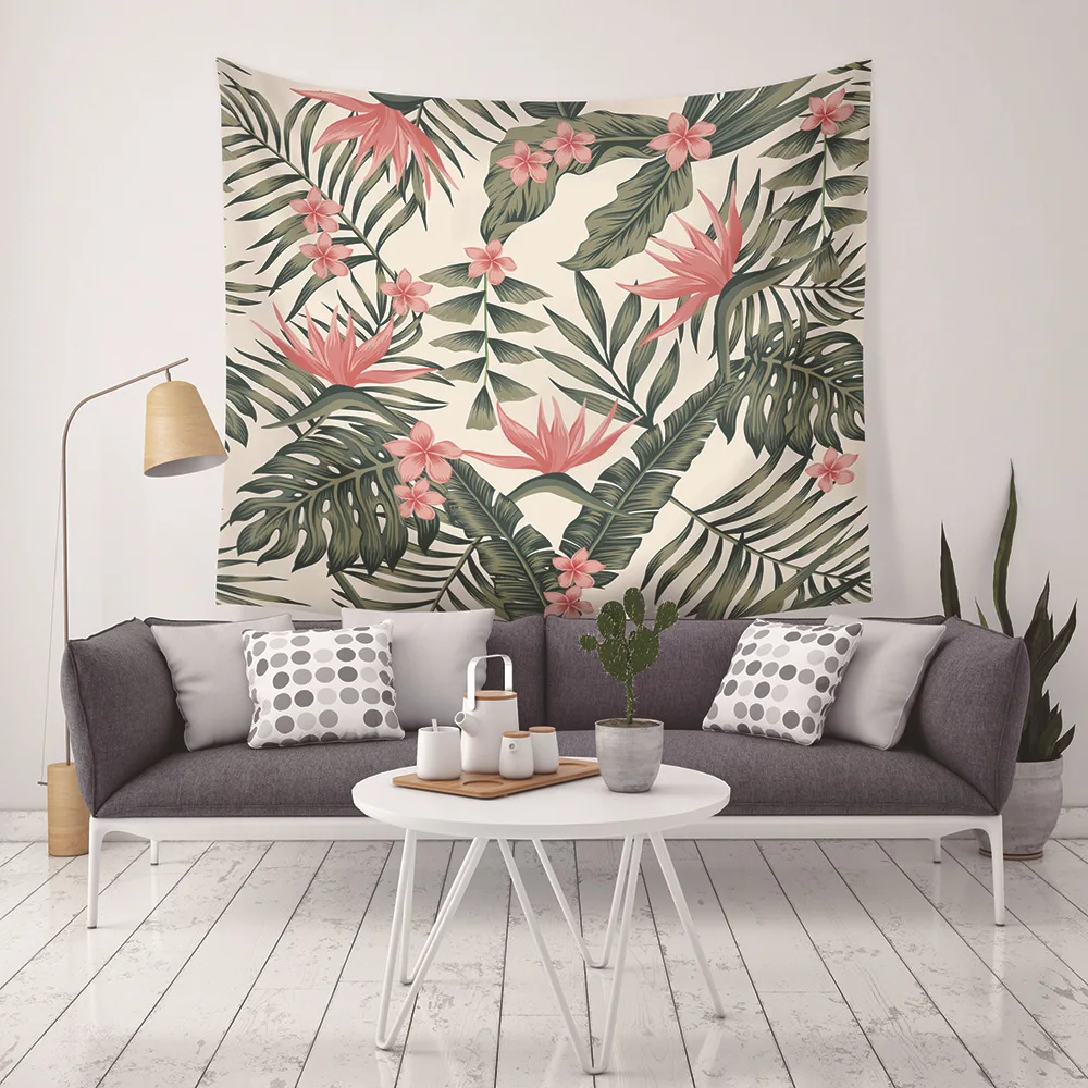 Flower Printed Decorative Hanging Wall Cloth Tapestries Modern Beach Bedspreads Indian Carpets Tablecloth Home Decor Flower Printed Decorative Hanging Wall Cloth Tapestries Modern Beach Bedspreads Indian Carpets Tablecloth Home Decor