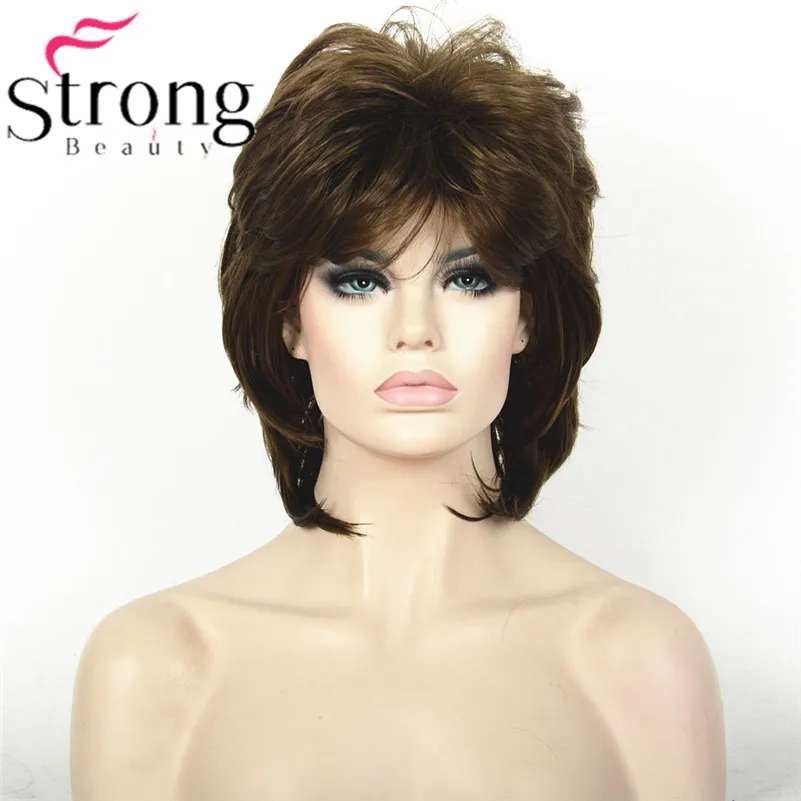 L-1943A #10 Medium ash brown short wig (2)