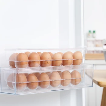

12/18 Cells Refrigerator Fresh Box Egg Storage Container Case Wild Storage Box Multifunctional Eggs Crisper