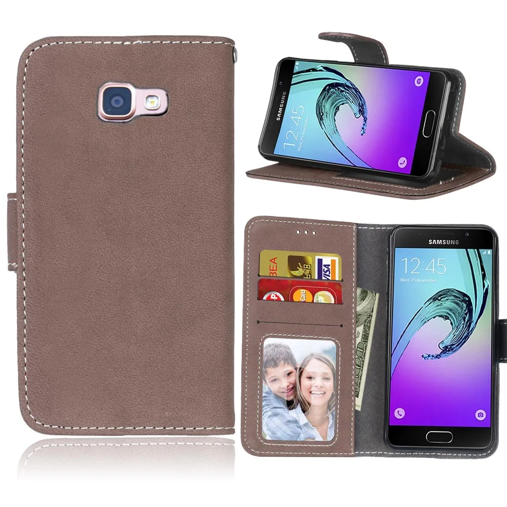 

For Samsung Galaxy A3(2016) A310 Cases Luxury Flip Leather Phone Case for Samsung A3(2016) Wallet Style Leather Stand Cover Bag