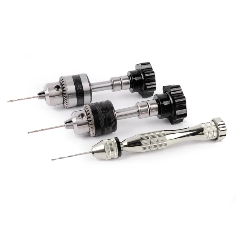 High Quality Metal Hand Twist Drill Mini Manual Tools DIY String Bodhi Beeswax Drilling Punch Expander Hole Punching Drill|Пробойка| |