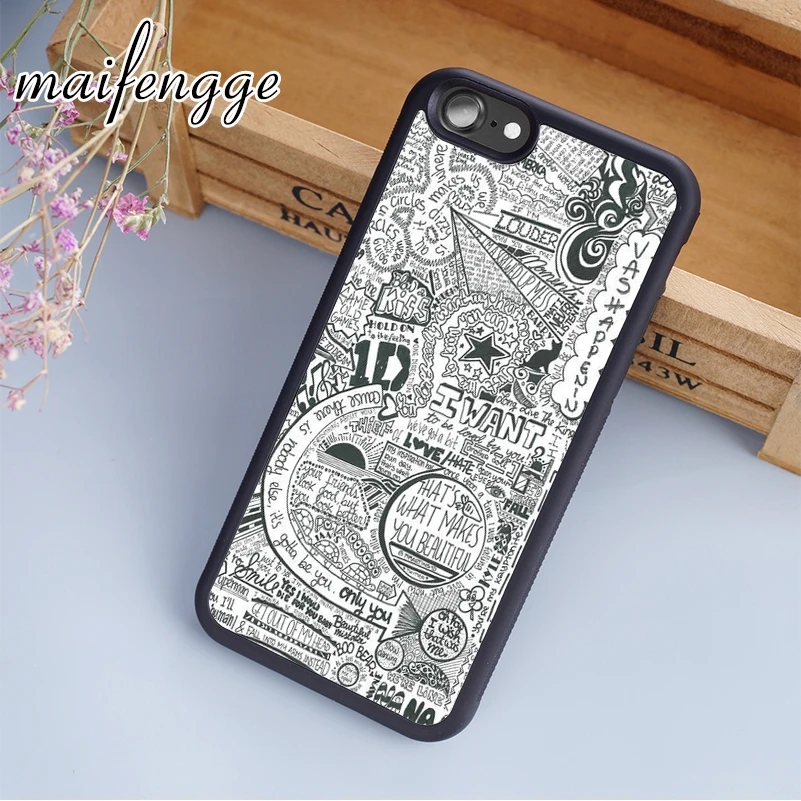 Maifengge чехлы для телефонов One Direction 1D Гарри Стиль чехол iPhone 11 12 Pro X XR XS MAX 5 6 7 8 Plus samsung s7