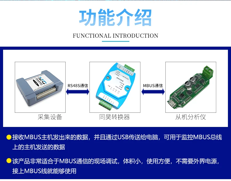 USB к MBUS/Meter Bus/M-BUS Slave изоляции конвертер/slave анализатор/модуль