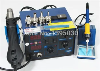

Saike 952D 2 In 1 Heat Gun + Soldering Station 220V/110V Hot Air Gun Soldering Iron Rework