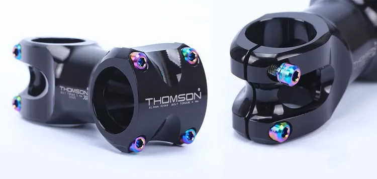 Risk titanium M5* 18 мм mtb велосипедные болты для выноса руля для Fsa и Thomson велосипедные стержни 6 шт./лот