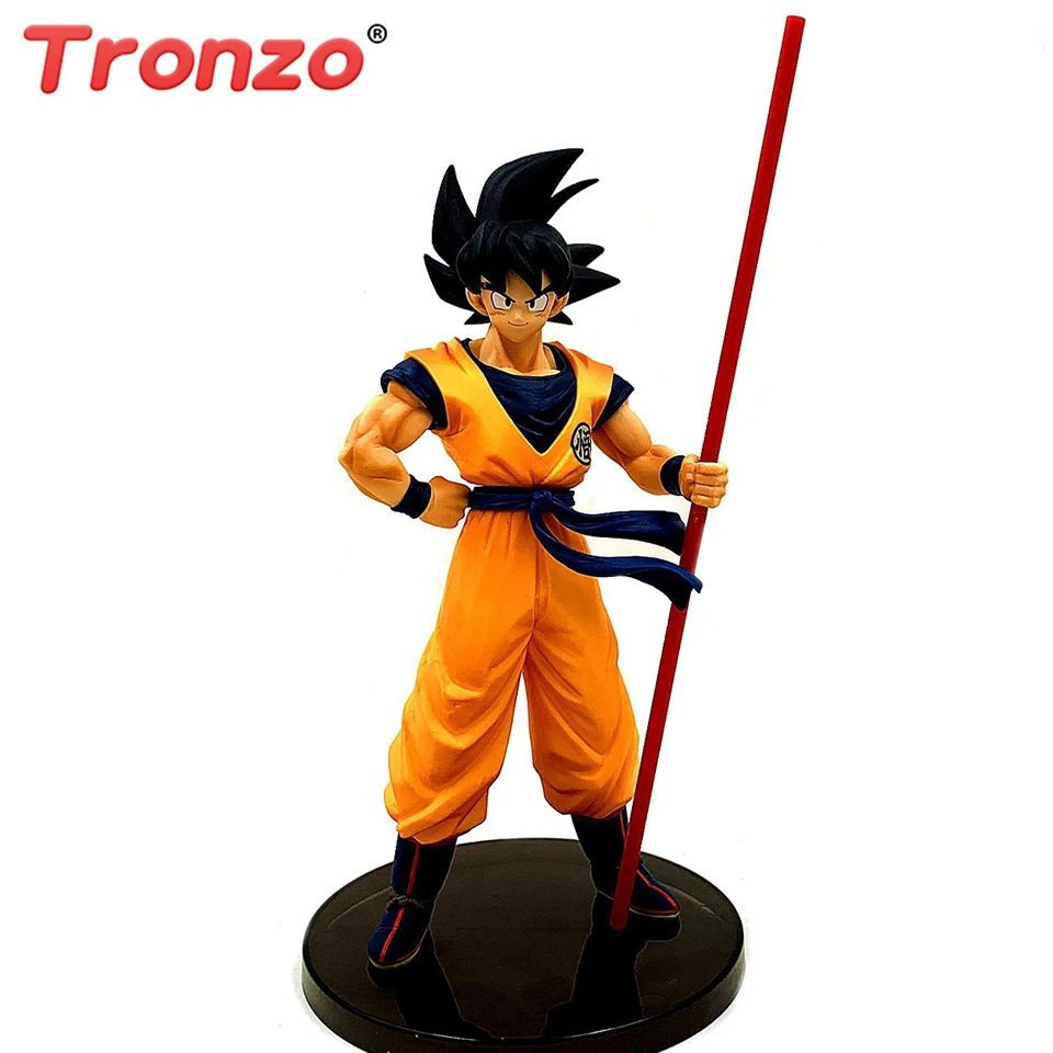 

Tronzo Action Figure Dragon Ball DBZ Movie 20th Anniversary Son Goku Black Hair PVC Action Figure Model Toys Collection Gifts