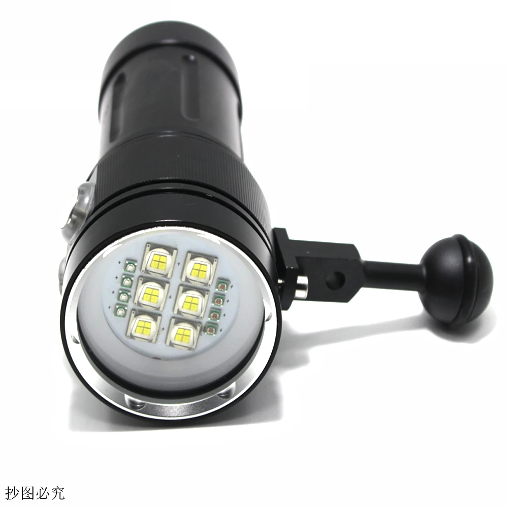 Luzes de Fotografia Lumens Profissional Mergulho Tocha Branco Vermelho uv Subaquática Foto Luz 8000 Led 4 High Quality Luzes e Iluminação