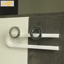 1 шт. защита от детей u-образный замок для безопасности ребенка для ящика шкафа двери шкафа Дверные замки детские товары для безопасности ребенка