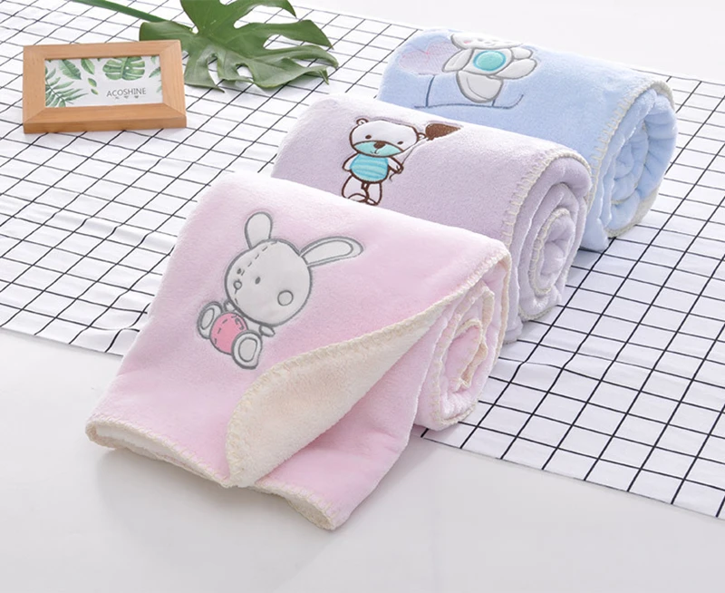 Детское одеяло для новорожденных Термальность мягкие Флисовое одеяло младенец пеленание животных Конверт коляска Обёрточная бумага для
