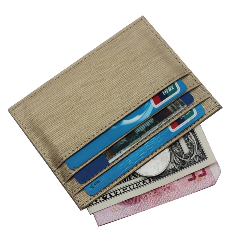 BLEVOLO, корейский стиль, мужской держатель для карт, короткий кошелек, Женская посылка для кредитных карт, в полоску, дизайн, кожаный держатель для карт, маленькие кошельки