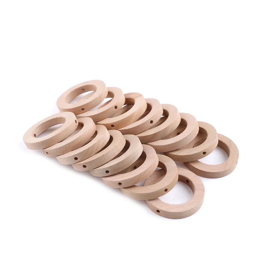 Bopoobo-20-Pc-30mm-Bois-Anneau-de-Dentition-B-b-t-tine-en-bois-Sucette-Cha