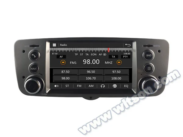Sale WITSON Window wince 6.0 CAR DVD AUTO NAVIGATION PLAYER FOR FIAT PALIO 3D interface Capacitive SCREEN Support TPMS 22