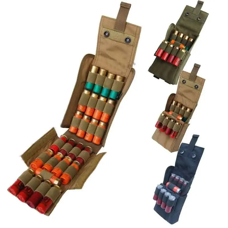 Tactical Molle 25 Round 12GA 12 Gauge Ammo Shells Shotgun Reload