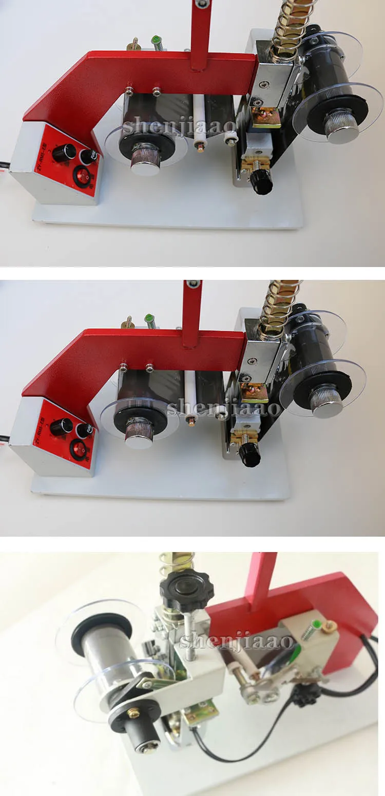 ZY-RM5-E машина для штамповки лента Дата принтер код, цветная машина для горячего тиснения фольгой много номер тиснения Фольга 1 шт