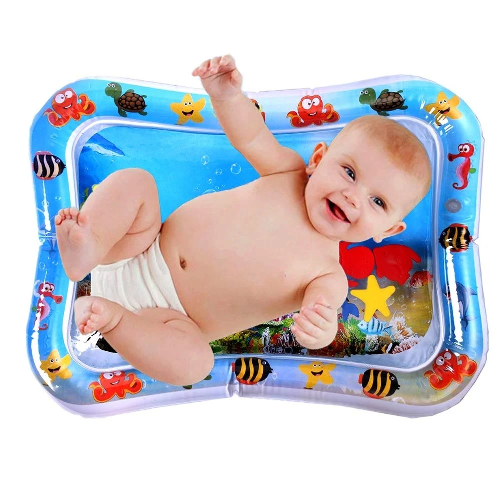 

Inflatable Water Play Mat for Kids Baby Children Infants & Toddlers Activity Cushion