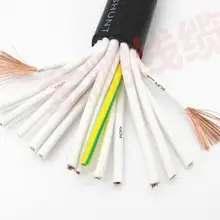 Кабель РВВ, 1 м 0,5^ mm2 40 ядер многоядерный управления провода, кабели, гибкий кабель в оболочке, электрический кабель для передачи данных