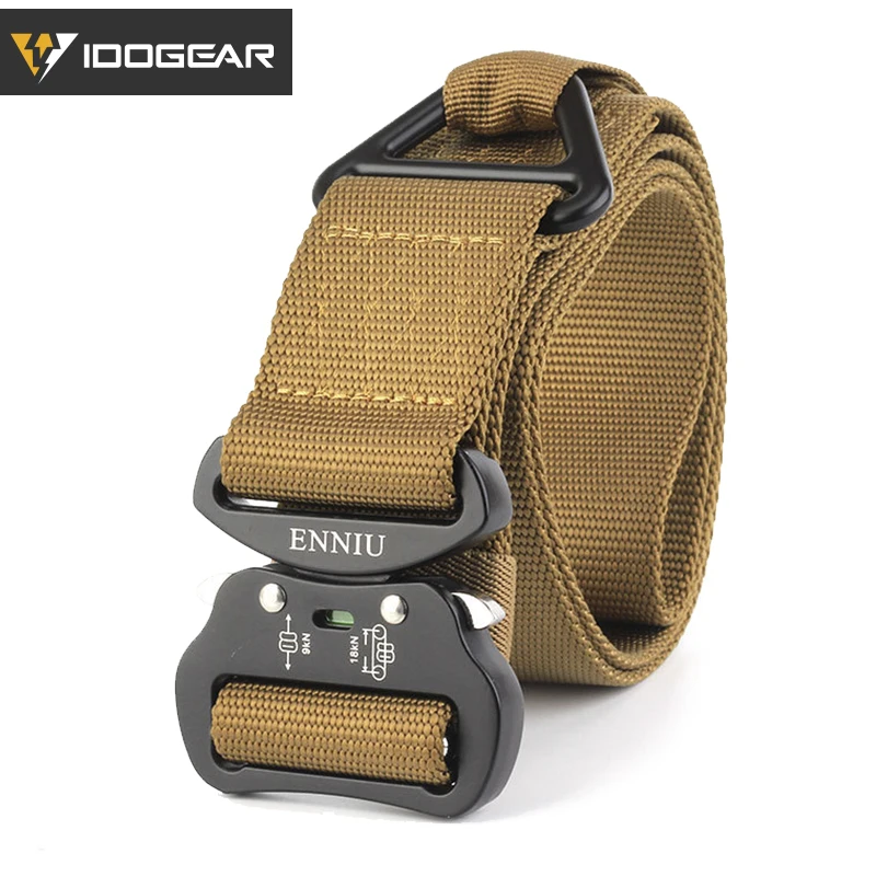 IDOGEAR 1.75 Inch Quick Release Tactical Belt Military Tactical
