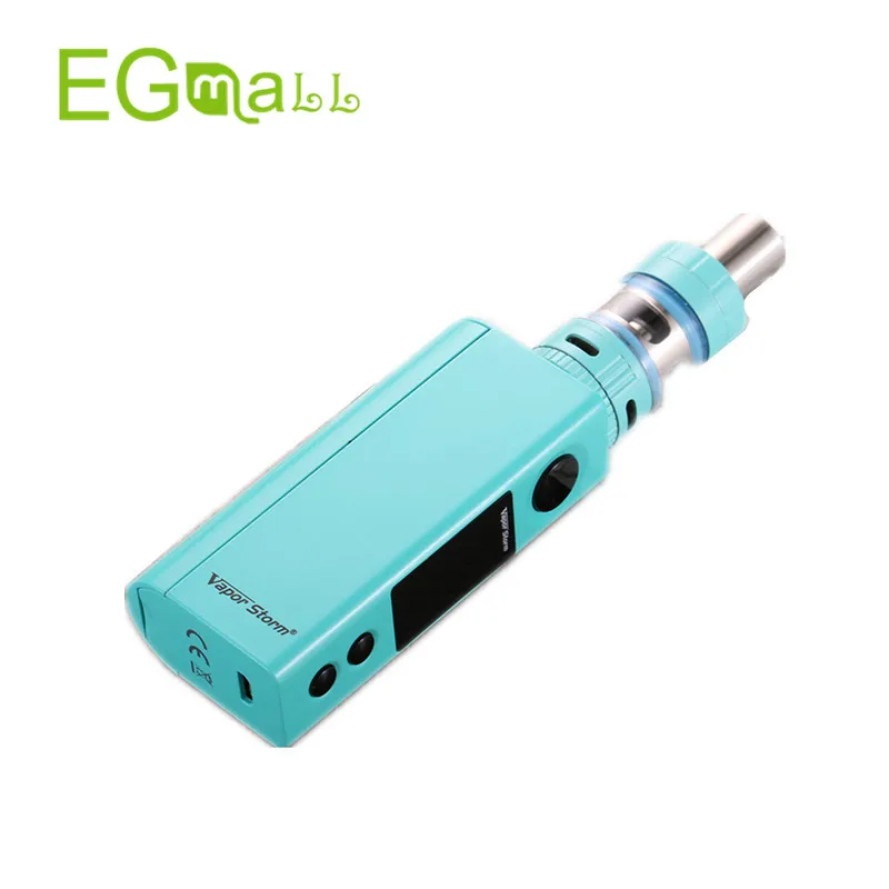 

Electronic Hookah Vape Original Vapor Storm v80w Starter Kit with 0.2ohm EC Tank V80 TC 4.5ml Box  Mod