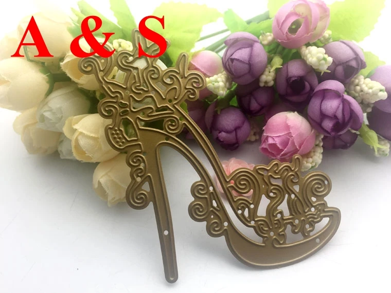  Q33 METAL CUTTING DIES High Heeled Shoes Scrapbook card invitation paper craft party decor embossin - 32830175996
