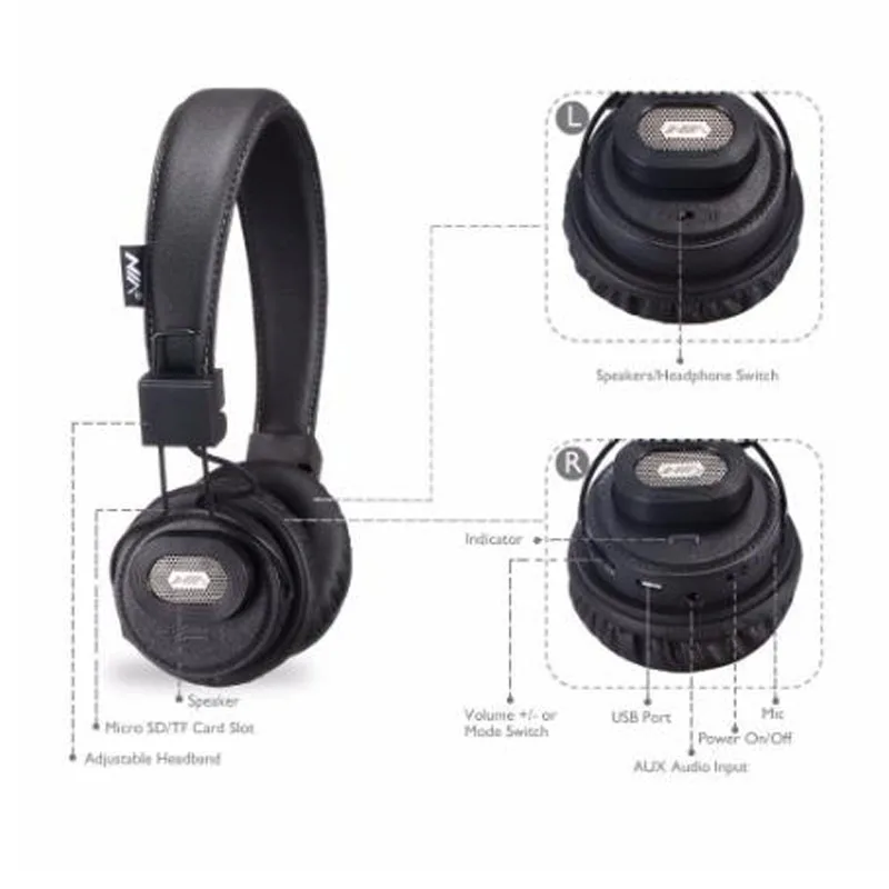 Оригинальная гарнитура NIA X5SP, беспроводные стерео Bluetooth наушники, Bluetooth колонки, fone de ouvido, bluetooth с микрофоном