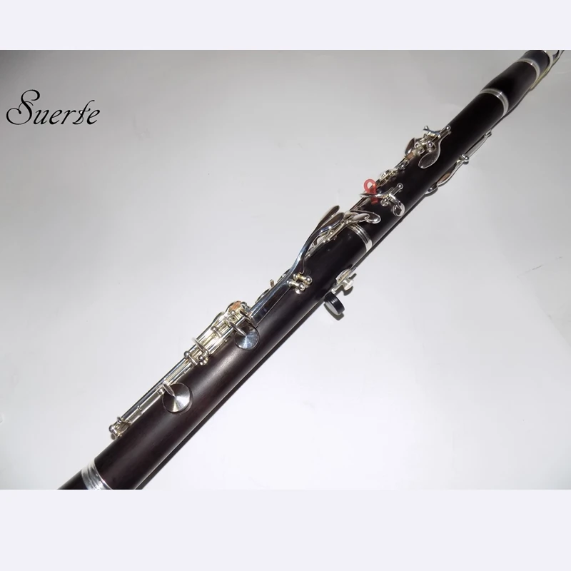 Bb Ebony Clarinet Professional Musical instruments 17 keys Clarinete Italy Pads with ABS Case Gloves Reed