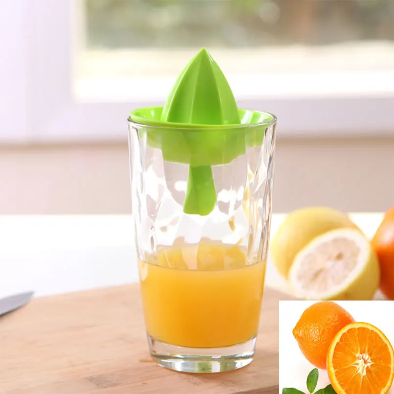 

Plastic Mini Manual Fruit Juicer Orange Lemon Press Fruits Squeezer Home Kitchen Tool