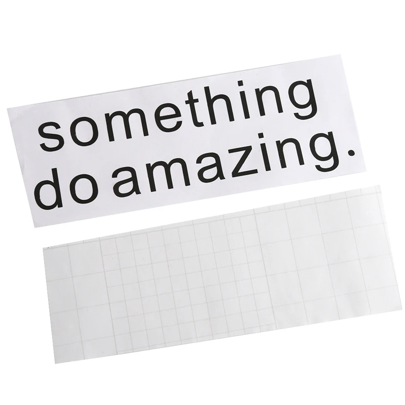 

2016 New DIY Wall Sticker Do Something Amazing Inspirational Vinyl Home Decor Letter Wall Stickers Decal GI838436