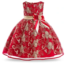 Нарядное платье для девочки;детские платья;карнавальные костюмы платья для девочек;Безрукавка вышитая платье принцессы для девочек;новогодний костюм для девочки;свадебное праздничное платье для девочки;2, 3,8,9,10 лет