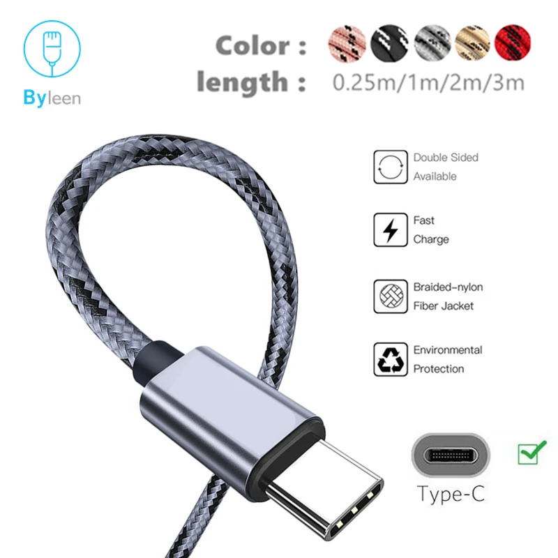 

Oiginal USB Type C Cable For Huawei Mate 20 Lite P30 P20 Pro Samsung S10 USB-C Charger For Xiaomi mi 9 UMI Max UMI Super 4G LTE