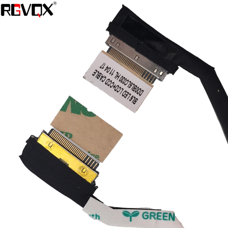 Cable Length Shows, Color: Black Computer Cables Laptop Cable for Toshiba L650 L655 L655D PN:DD0BL6LC010 DD0BL6LC030 Repair Notebook LCD LVDS Cable