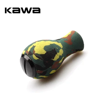 

RUKE Fishing Reel Knob For Shimano Daiwa Reel EVA Materail 7*4*2.5mm Bearing DIY Handle Accessory Reel Rocker Camouflage knob