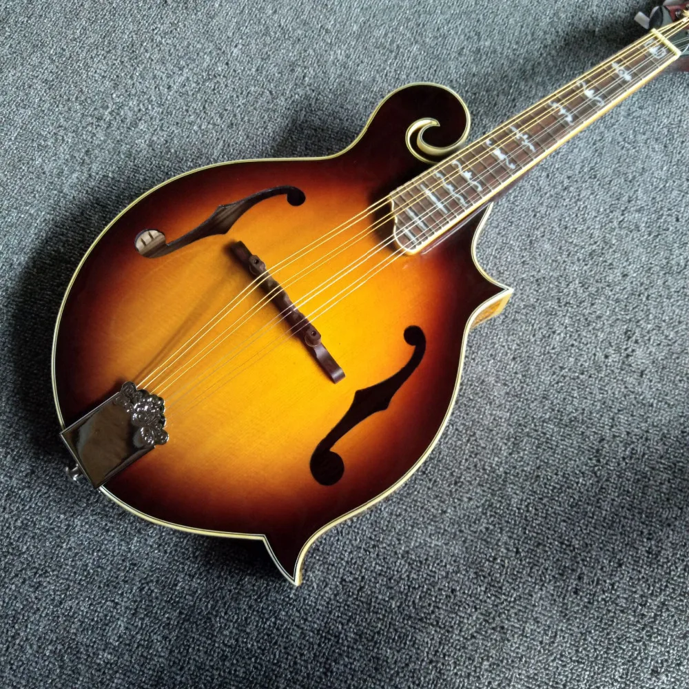 

Hot sales right handed electric guitar with 8 strings and semi hollow body for children's electric guitar