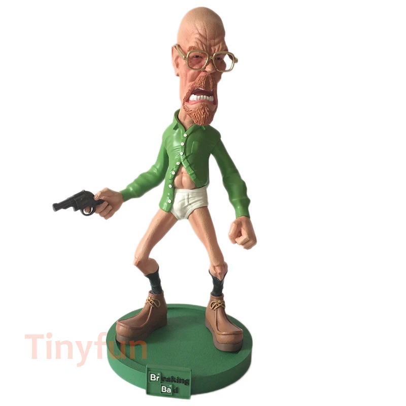 Фигурка героя Tinyfun из белой смолы во все тяжкие Уолтер Уайт фигурка мистер