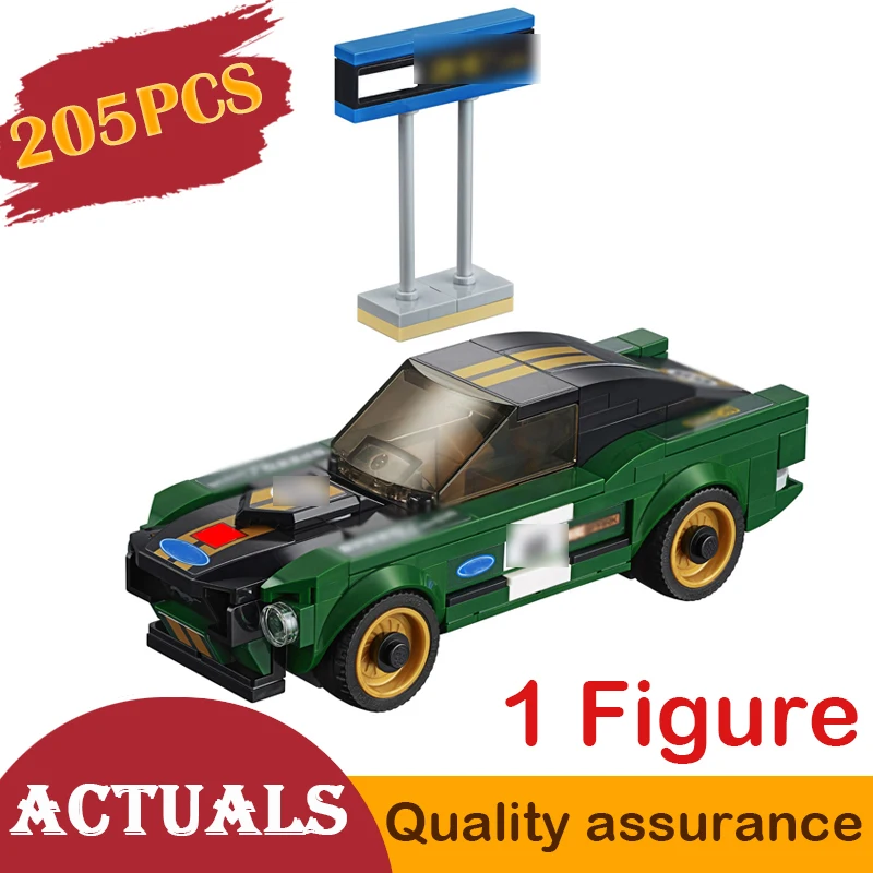 

28014 Speed Champions 75884 Set Model Supercar Racing Car Building Blocks Bricks Creative Boy Toys As Compatible legoed