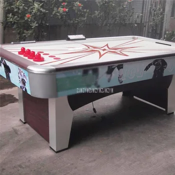 

7 Feet Air Hockey Table Indoor Competition Game Table Game Play Equipment With 4Pcs Pucks 4Pcs Felt Pusher Mallet Grip WH7005