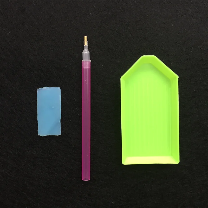 RUBOS DIY Tools Accessory for diamond embroidery mosaic pen pencil diamond painting Accessories boxes case cross stitch kits set (4)