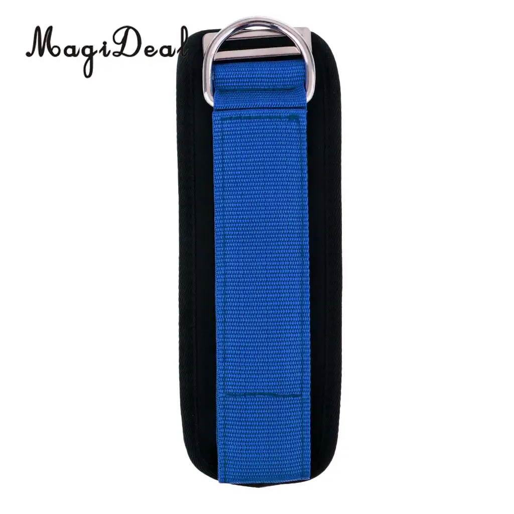 MagiDeal Ankle Anchor Strap D-ring Gym Leg Pulley Strap Lifting Fitness Exercise Strength Ankle Strap Belt Training Equipment