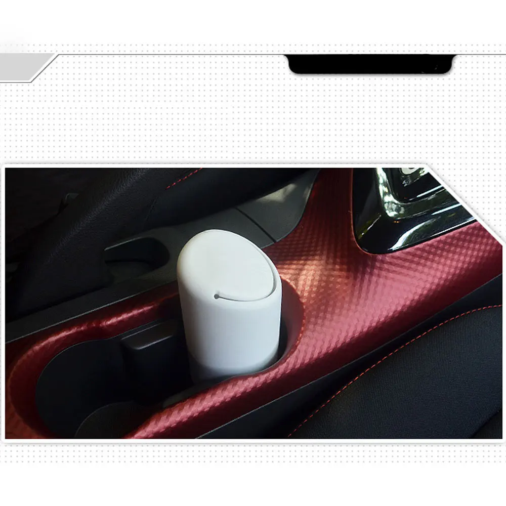 Multi-functional Dustbin 16*6.5cm Environmental Soft Trash Bin Garbage Pocket Car Organizer Mini Storage Interior Accessory Box