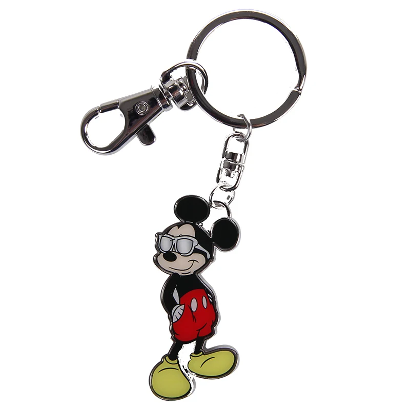 Disney Minnie Железный человек восхитительный porte clef mignon подвеска брелок кулон цепочка для ключей женская сумка ключ кошелек части - Цвет: mickey