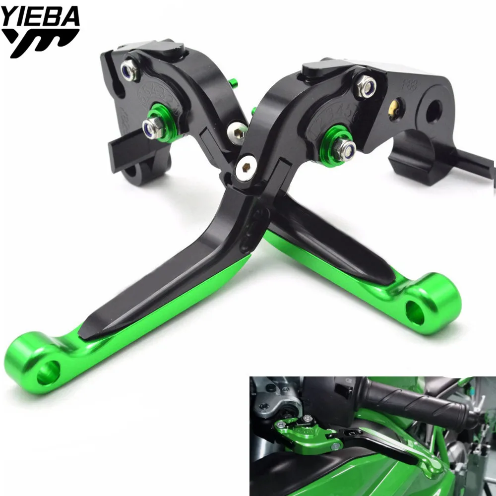 FOR Z750S Motorcycle Adjustable Folding Brake Clutch Levers Brake