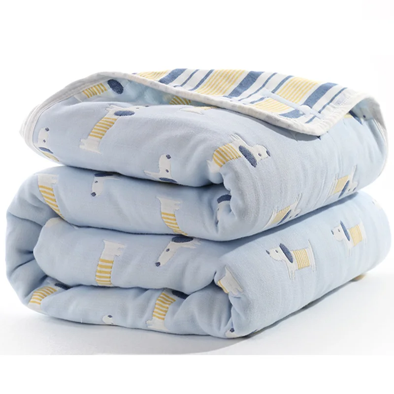 6 camadas grosso recém-nascido swaddle swaddle bebê