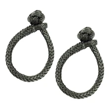 1 пара ATV лебедка Скоба разрывная прочность Скоба веревка мягкая Скоба для яхты