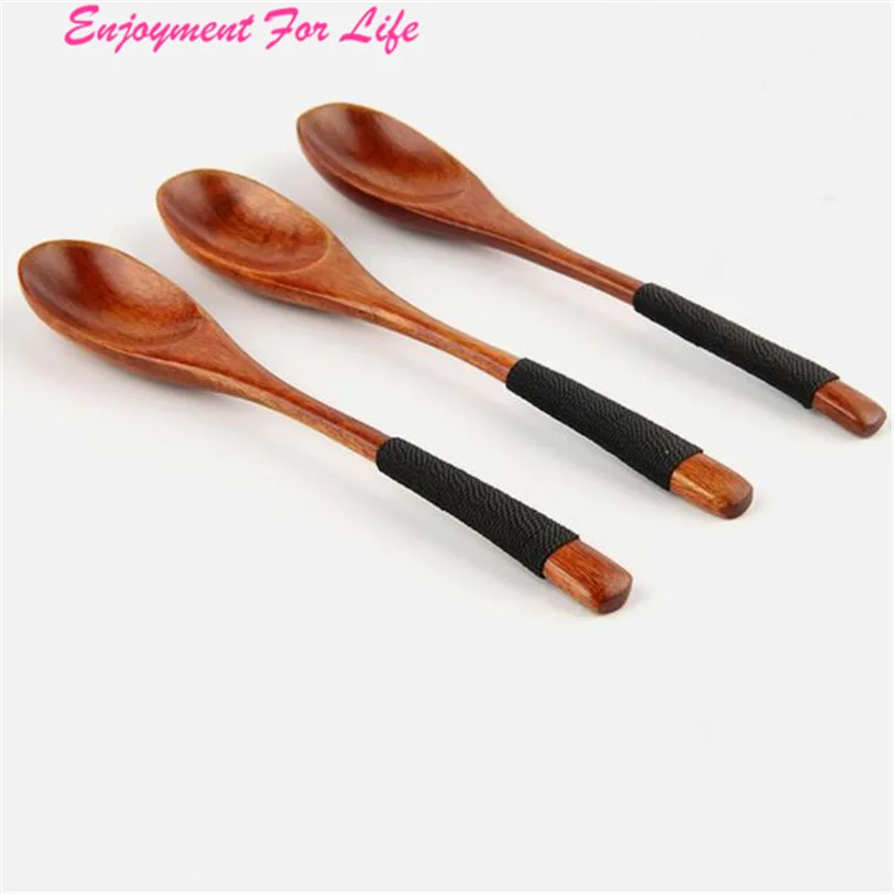 Buy Wood Rice Miso Soup Spoon New Arrival High Quality