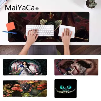 

MaiYaCa Hot Sales Alice in Wonderland Rubber Mouse Durable Desktop Mousepad Durable Rubber Mouse Mat Pad