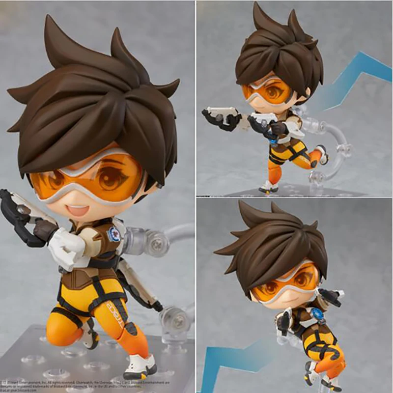 Game Ow 730 Cute Kawaii Tracer Pvc Action Figure Model Toys Doll Action Figures Aliexpress