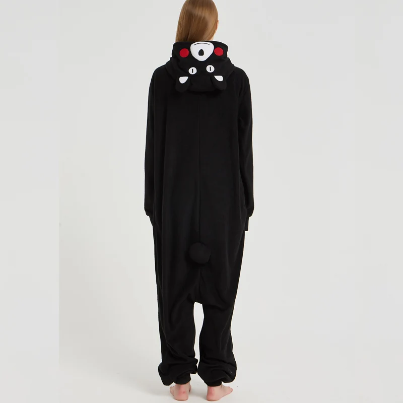Пижама кигуруми Kumamon в виде медведя забавные комбинезоны животных для женщин и