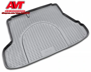 

Trunk mats for Kia Cerato 2004-2009 Sedan 1 pcs rubber rugs non slip rubber interior car styling accessories